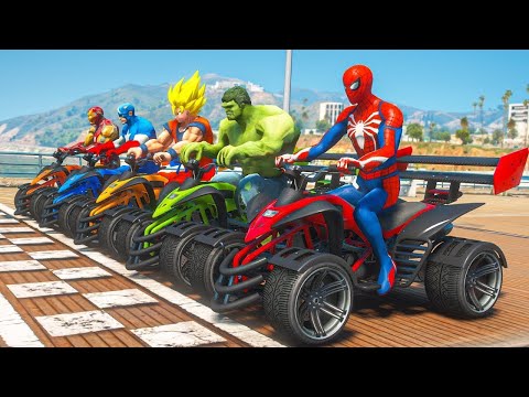 GTA V Epic New Stunt Race For Car Bike Boats Helicoptar crazy Racing Challenge