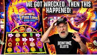 Details 1st game wrecked us...then this happened💰 Ultimate Fire Link Blazing Dragon🔥Meskwaki Bingo Casino Guide