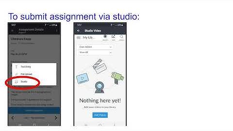 VIP: How to Submit Student Written Work Using Canvas Student MOBILE App
