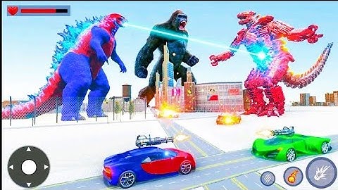 Gorilla Robot VS Godzilla Robot Game🦖