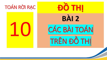014 TOÁN RỜI RẠC Bài toán trên đồ thị