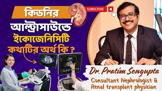 কডনর আলটরসউনড ইকজনসট কথটর অরথ ক? Echogenicity In Kidney Ultrasound - Dr. Pratim