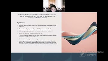 ASSINGMENT 1: Code of professional conduct in Engineering Ethics(Interview)