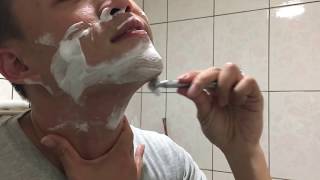 安全刮鬍刀Safety Razor 教學How to Shave with a Safety ... 