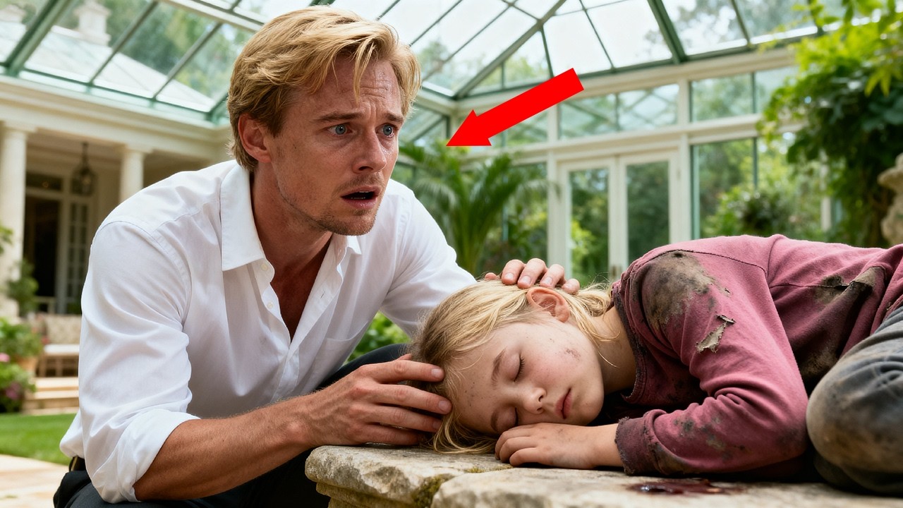 Millionaire Discovers Orphan Girl Sleeping in His Greenhouse—What He Does Next Changes Everything...