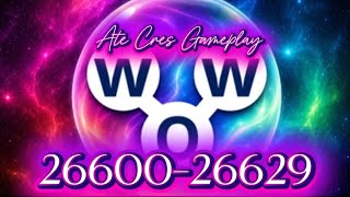 WORDS OF WONDERS CROSSWORD PUZZLE Level 26600-26629 screenshot 3