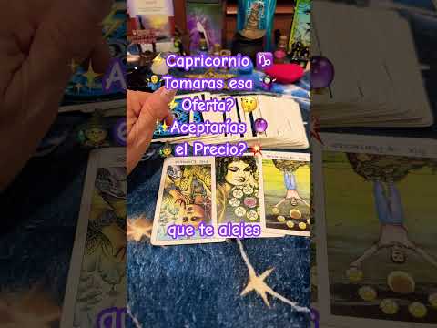 Capricornio ♑️ Aceptarás la Propuesta? #tarotbrujis ♀️