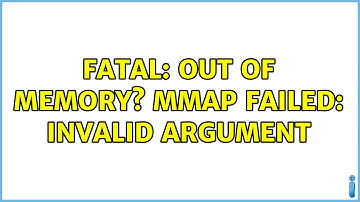 fatal: Out of memory? mmap failed: Invalid argument