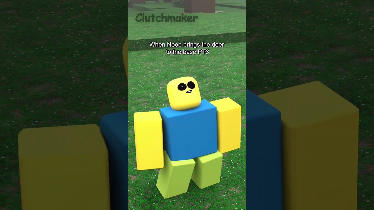 When Noob brings the Ram deer to the base = 💀 PT 3