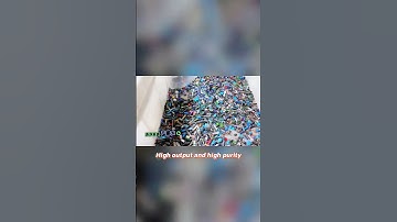 E Waste Recycling AI sorter machine for scrap PCB Board Recycling  #machine #PCBRecycling #EWaste