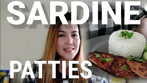 SARDINE PATTIES | SARDINE OMELETTE | TORTANG SARDINAS|  COOK WITH ME | BUDGET-FRIENDLY RECIPE