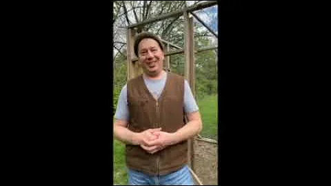 Ms Salisbury and Farmer Dave & his chickens  1 of 2
