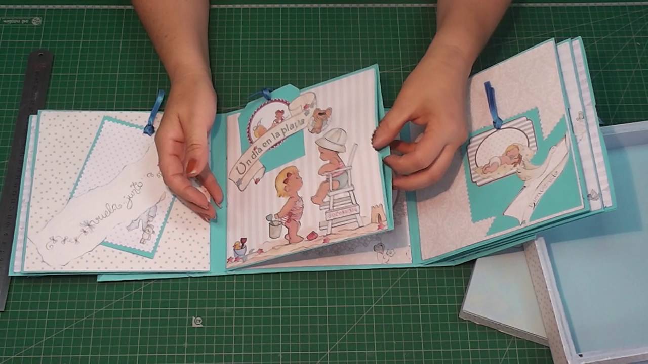 ALBUM BEBE BAUTIZO( PRIMERA PARTE) scrapbook paper