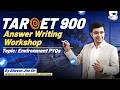 UPSC Mains Answer Writing Workshop | Environment PYQs Explained | UPSC 2026