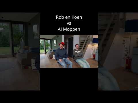 Koen En Robbie VS AI Moppen😂😂