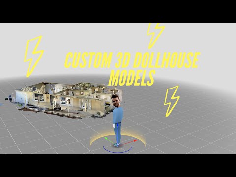 How to make a 3D Dollhouse Model for 360 Virtual Tours WITHOUT Matterport!