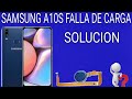 Samsung a10s falla de carga solucin