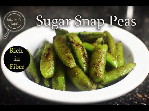 Sugar Snap Peas Stir-fry | How to cook Sugar Snap Peas | Healthy recipe | Easy to make Peas recipe