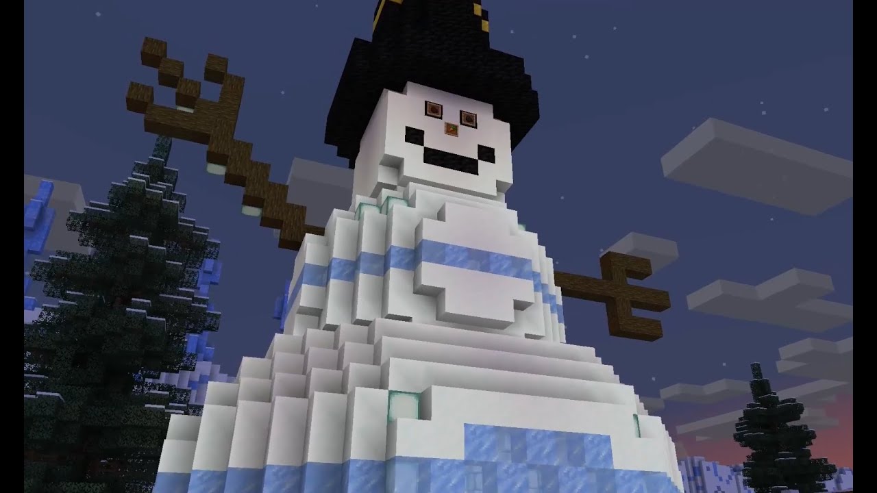Minecraft Build Timelapse 3: Christmas Village - YouTube