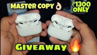 AirPods Pro Copy Unboxing + Giveaway🔥 #AirPodsCopy #Giveaway2021