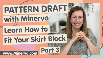 Hoe maak je een patroontekening | Rokken | Het passen van je rokkenblok | Afl. 3