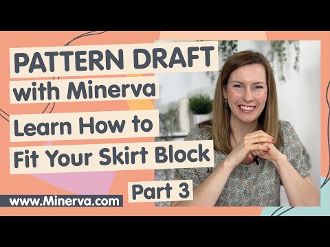 Pattern Drafting For Beginners Part 3 - Fitting Your Skirt Block