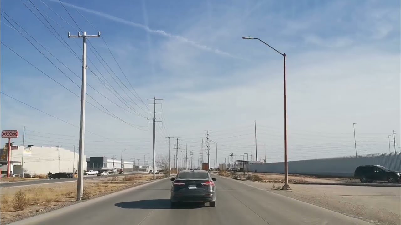 Cd. Juárez Chih. Recorriendo los  Fraccionamientos más alejados 