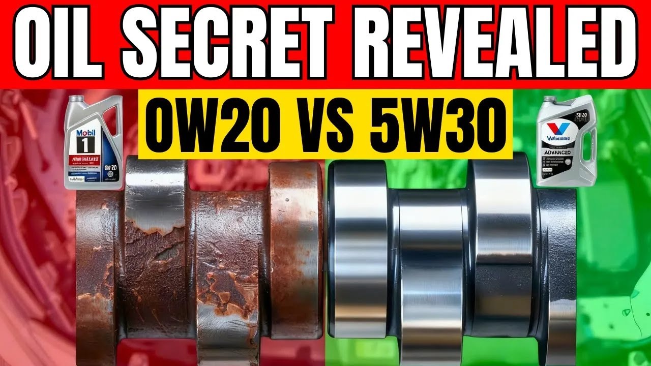 OIL 0W 20 VS 5W 30 — The SECRET They’re Keeping From You - YouTube