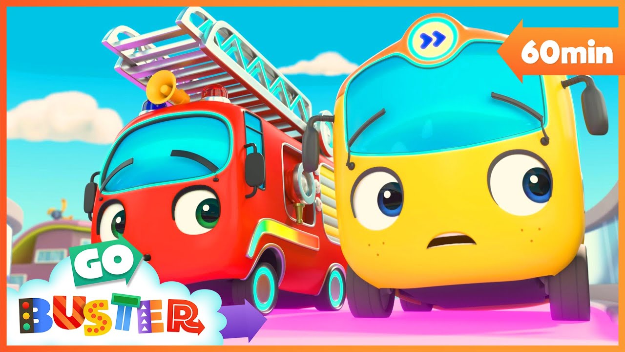 Buster on the Super-Speedyway! Go Buster - Bus Cartoons & Kids Stories ...
