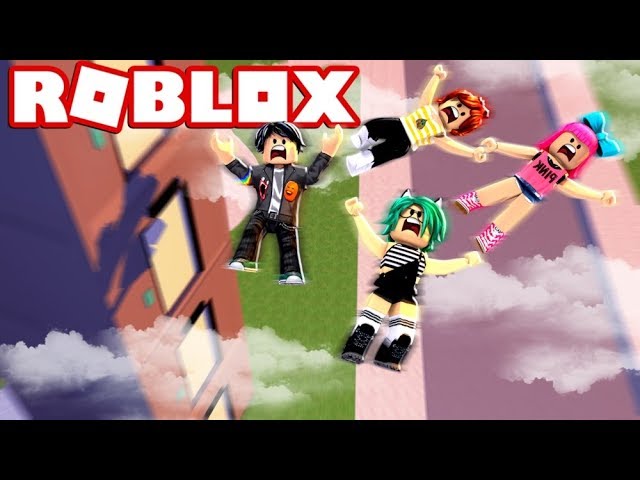 Caindo na VELOCIDADE DA LUZ de 9.999.999 METROS - Roblox