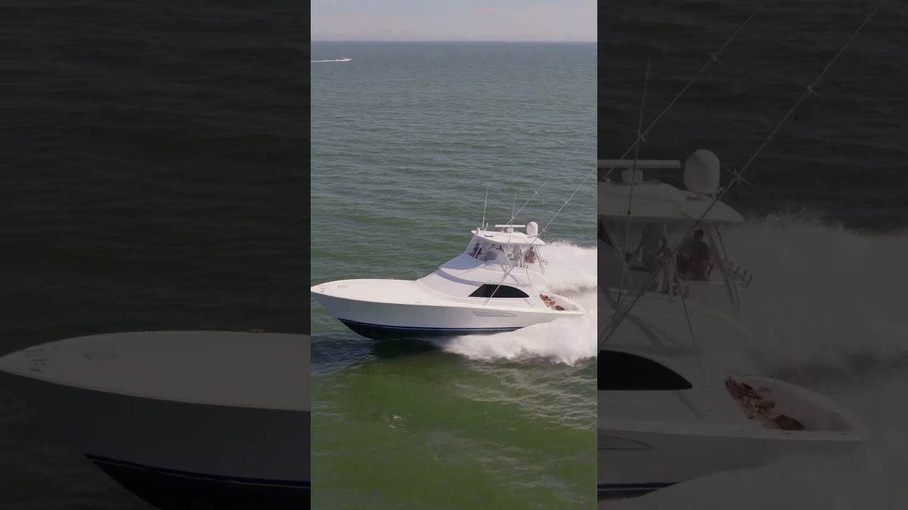 Coming soon! Be the first to see this 2023 Viking 54 Convertible SEA HUNT!