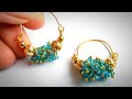 Jhumka Earrings making | Hoop earrings