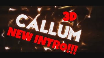 My new 3D intro.