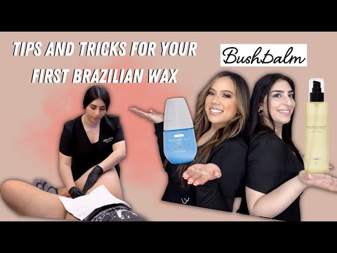 TIPS AND TRICKS TO PREPARE FOR YOUR FIRST BRAZILIAN WAX FEAT. BUSHBALM PRO AND AFTERCARE PRODUCTS