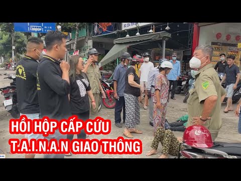 Video Hồi hộp giây phút cấp cứu ta.i n.an ở gần công ty 8... - youtube