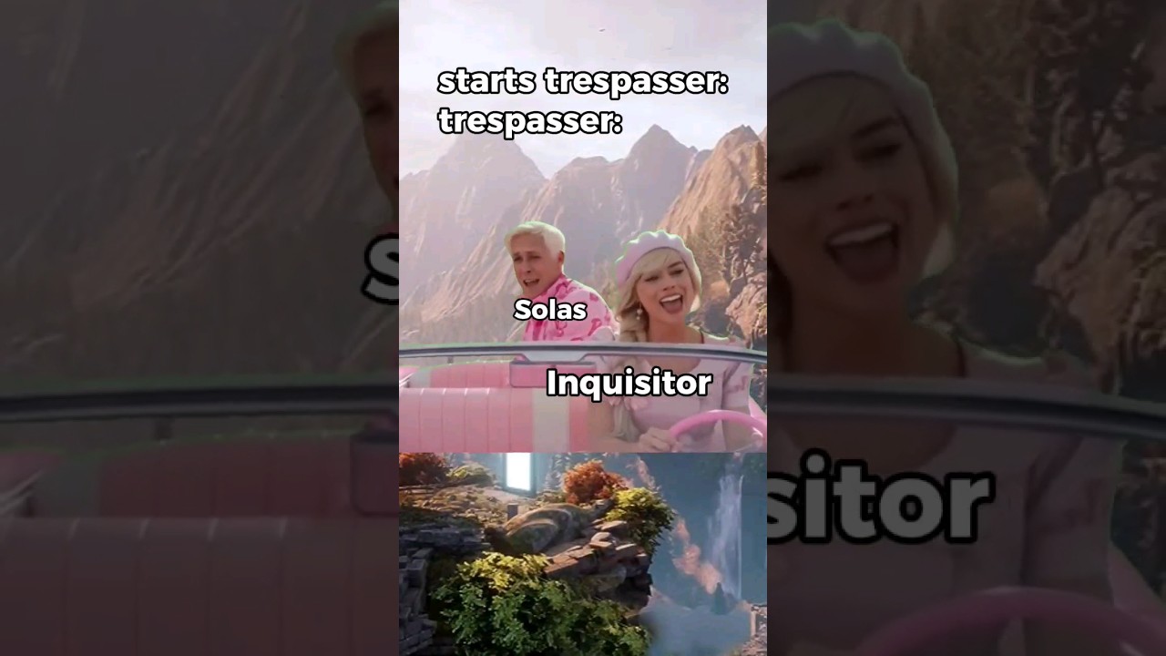 Dragon Age: Trespasser be like 