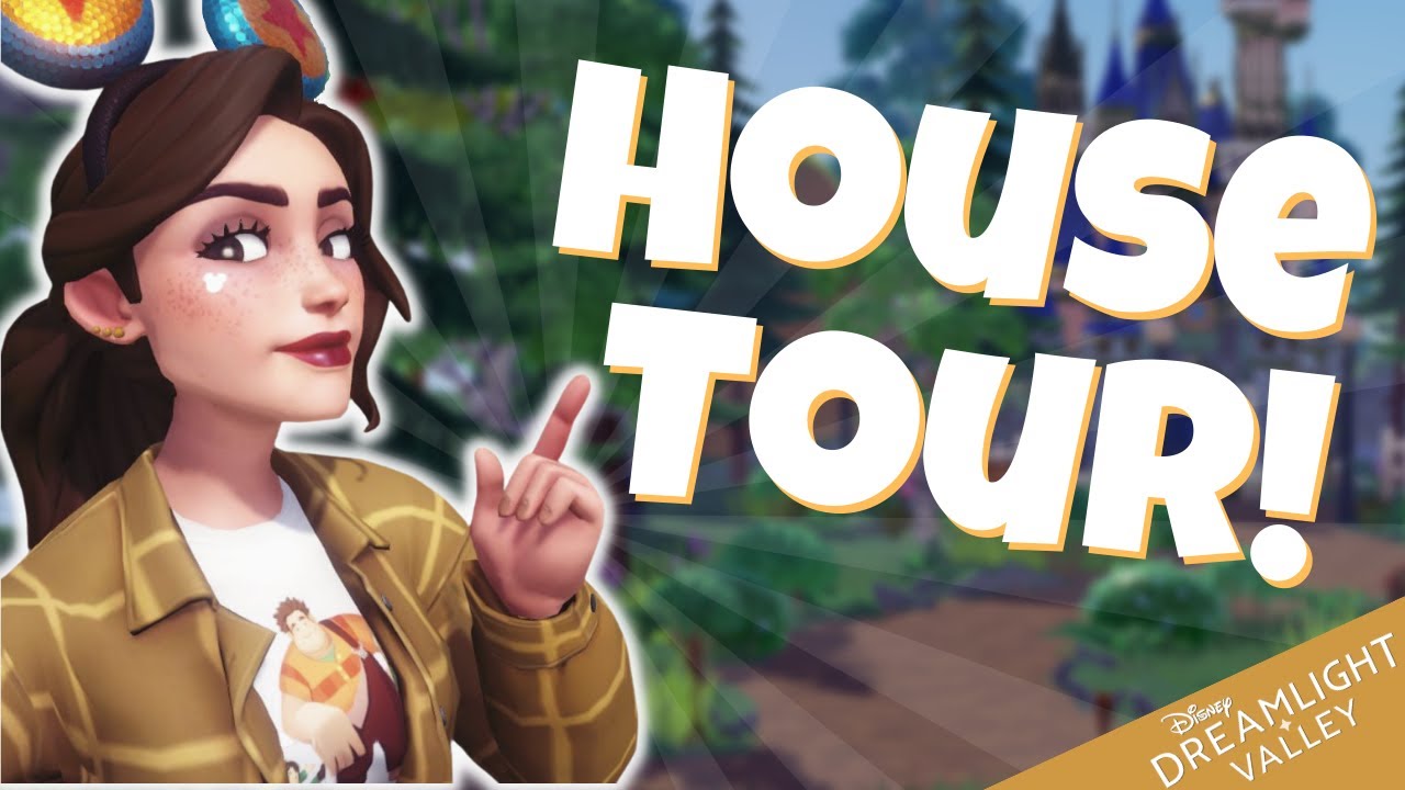 My House Tour 🏡😀 / Disney Dreamlight Valley