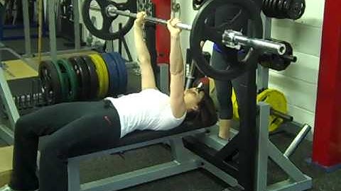 Maggy on the Watson Gym Breaker Bench