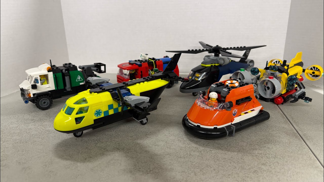 Lego City Combining Sets 60462 and 60505 
