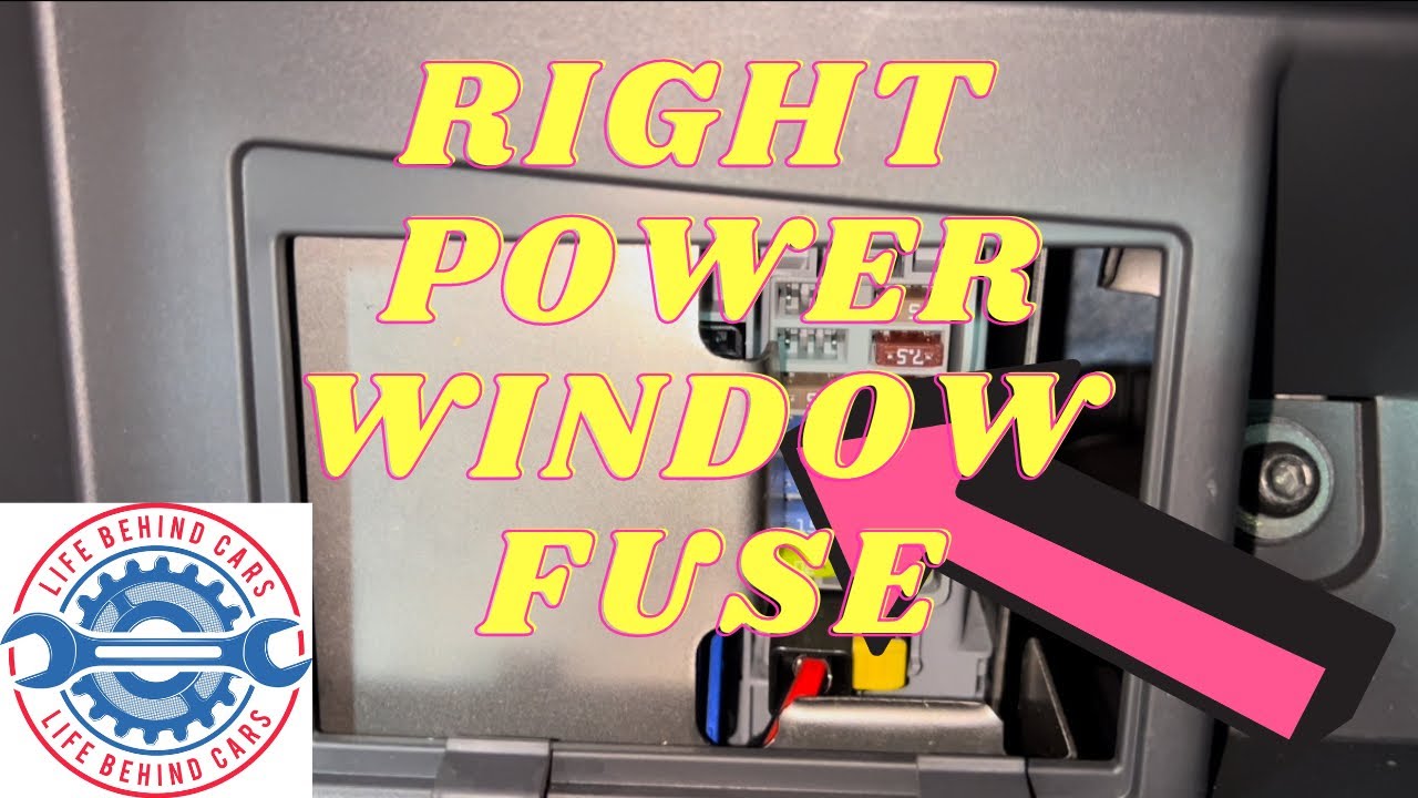 Fiat 500 Petrol 2016 Right Side Power Window Fuse Location
