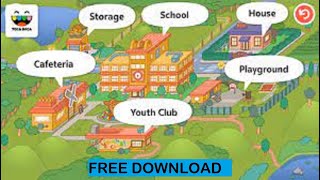 Installation Toca Life School on Mobile 💣  Download Toca Life School Free (NEW DOWNLOAD) screenshot 4