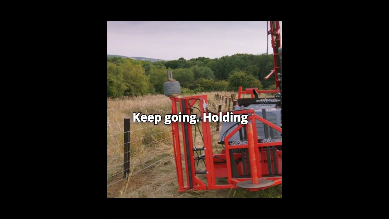 Jeremy Clarkson and Fencing Machine | Clarkson's Farm 