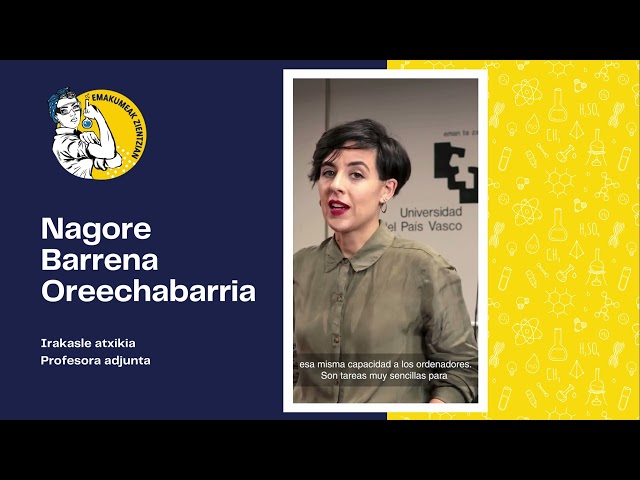 Nagore Barrena Oreechabarria - Irakasle atxikia / profesora adjunta