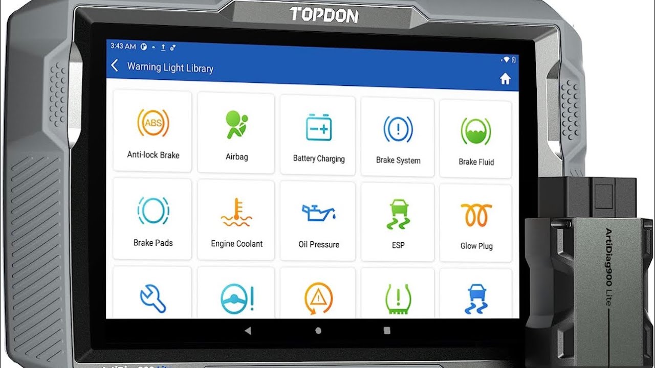 TOPDON ArtiDiag900 Lite KFZ OBD2 Diagnosegerät Alle System Active Test Deutsch
