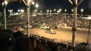 Wright County Demolition Derby Compacts 2012 Part 1