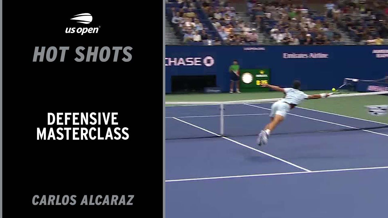 Carlos Alcaraz's Incredible Defense | 2022 US Open