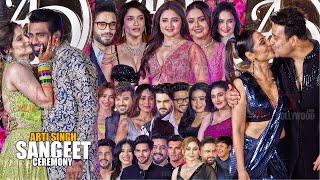 UNCUT - Arti Singh Grand Sangeet Ceremony | Star-studded Party | Bharti, Rashami, Mahira, Paras