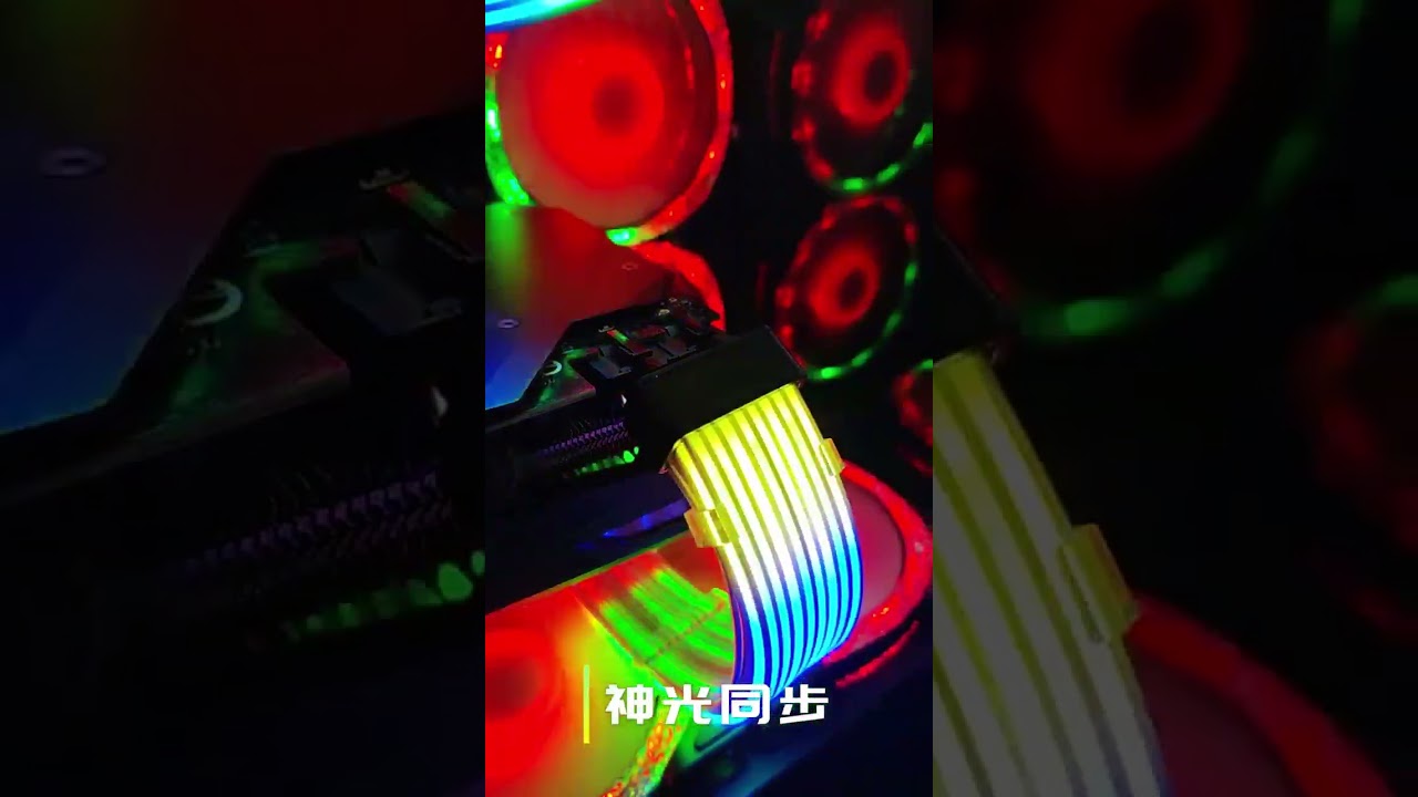 These cable extensions allow you to customize and personalize your PC’s cable management.