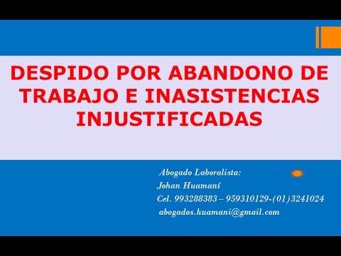 ¿Cuál es el límite de inasistencias o tardanzas injusti 