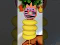 yellow clay with Donut #shortvideos #youtubeshorts